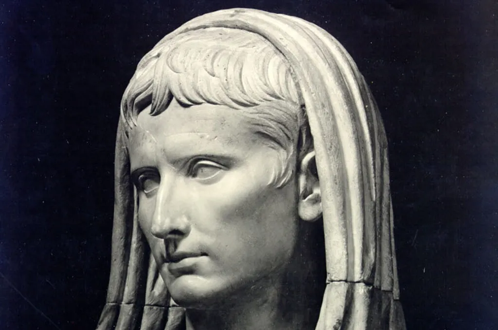 Augustus als Oberster Priester (Rom, Museo Nazionale Romano)