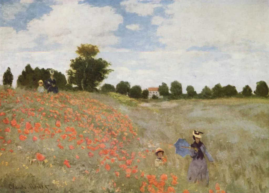 Mohnblumen / Mohnfeld in Argenteuil